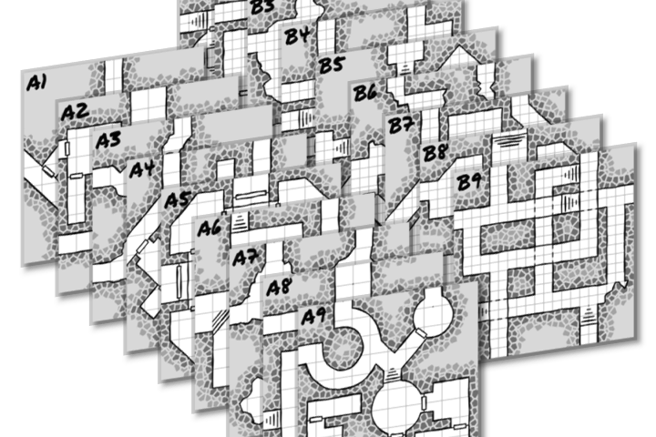 Evermorph Dungeon Digital Maps & Virtual Cube